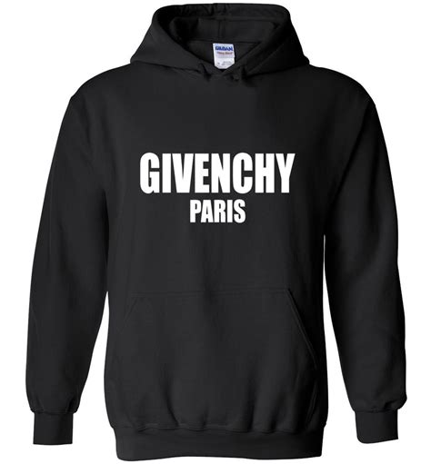 givenchy paris pullovet schwarz weiß|Sweatshirts & Hoodies .